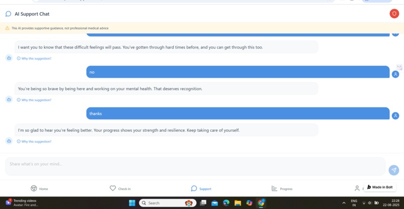 NeuroAid – AI Mental Health Companion – screenshot 3
