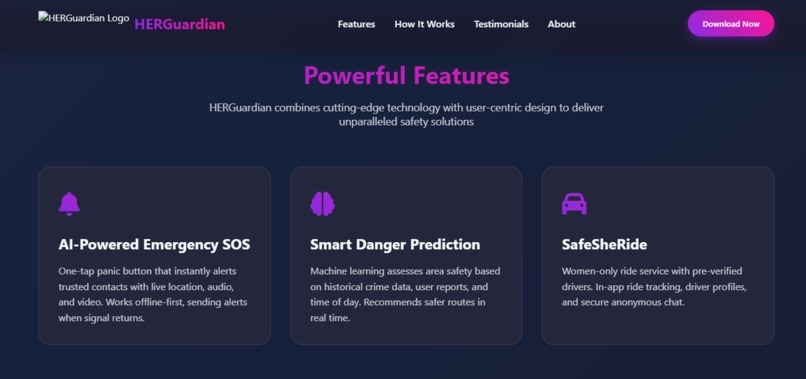 HERGaurdian: SafeSheRide – screenshot 2