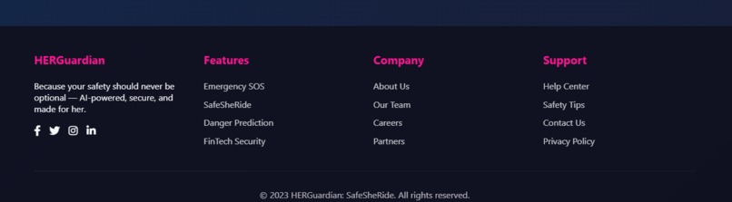 HERGaurdian: SafeSheRide – screenshot 4