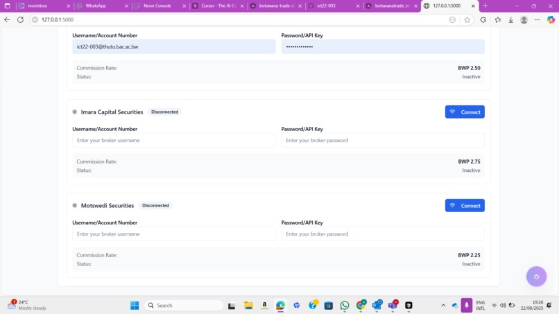 BotswanaTrade – screenshot 9