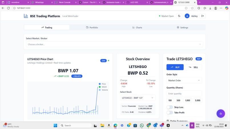 BotswanaTrade – screenshot 4