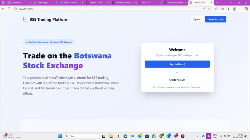 BotswanaTrade – screenshot 1