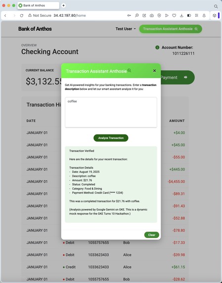 Smart Transaction Assistant Anthosie – screenshot 3