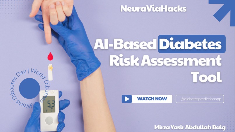AI-Based Diabetes Risk Assessment Tool – screenshot 1