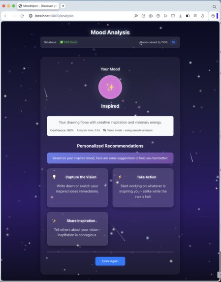 MoodSpot-AI – screenshot 2