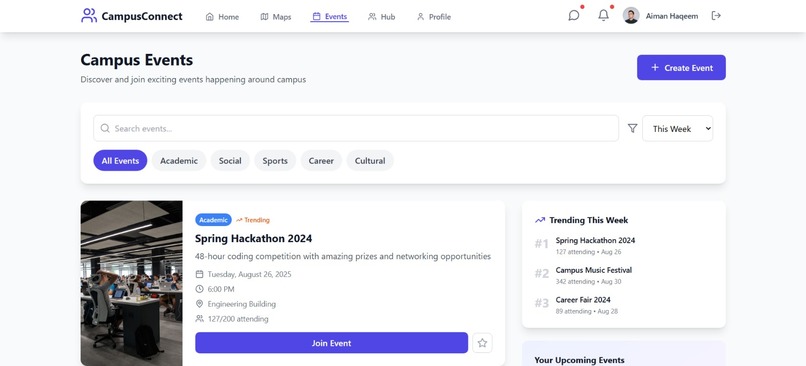 Campus Connect – screenshot 4