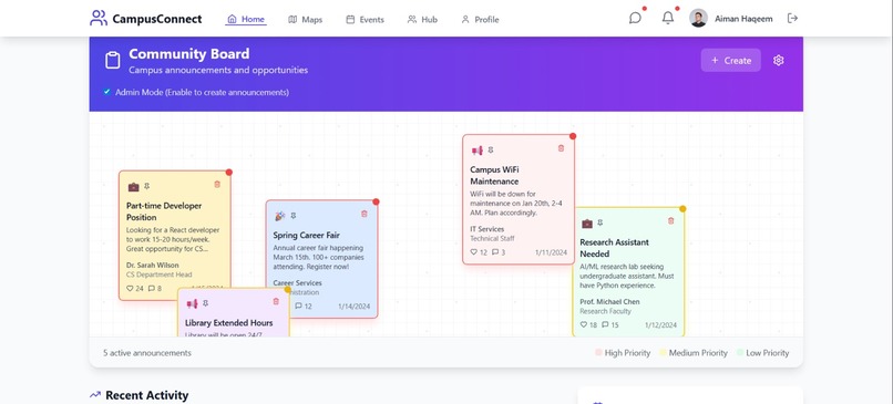 Campus Connect – screenshot 2
