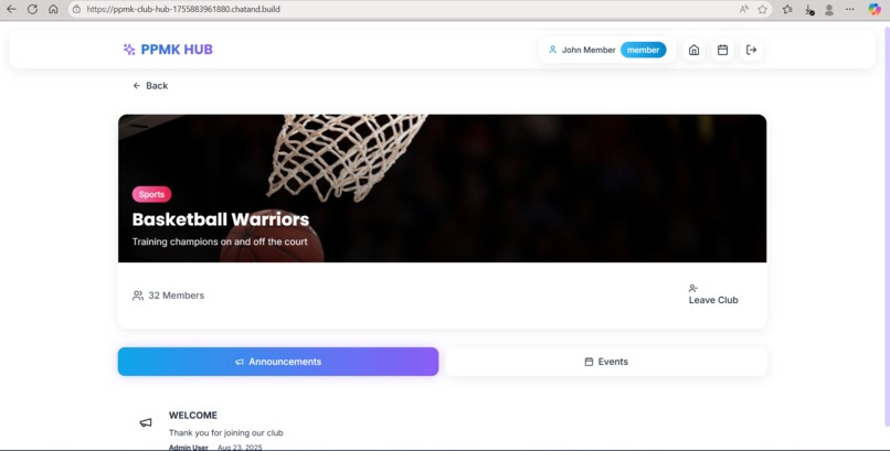 PPMK Club Hub – screenshot 3