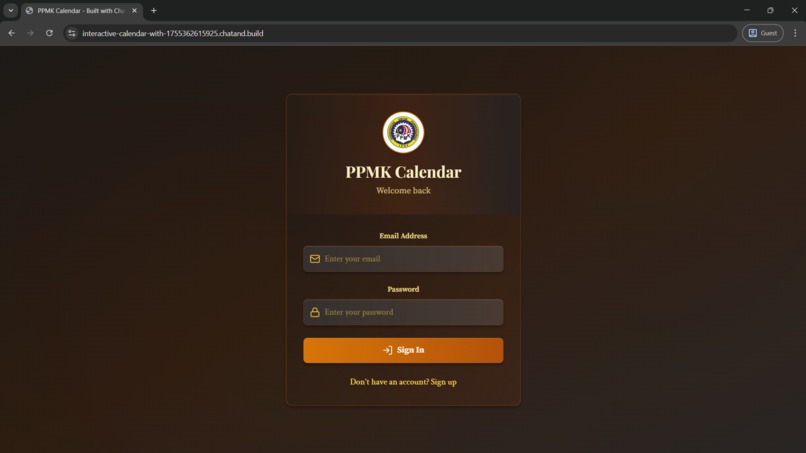PPMK Interactive Calendar – screenshot 2