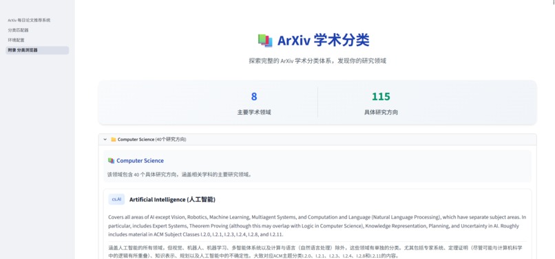 arXiv Daily Article Summary – screenshot 4