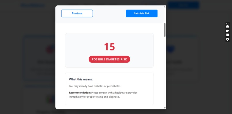 GlucoBalance – screenshot 1