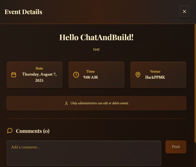 PPMK Interactive Calendar – screenshot 5