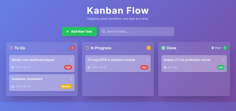 Karban Task Tracker – screenshot 1