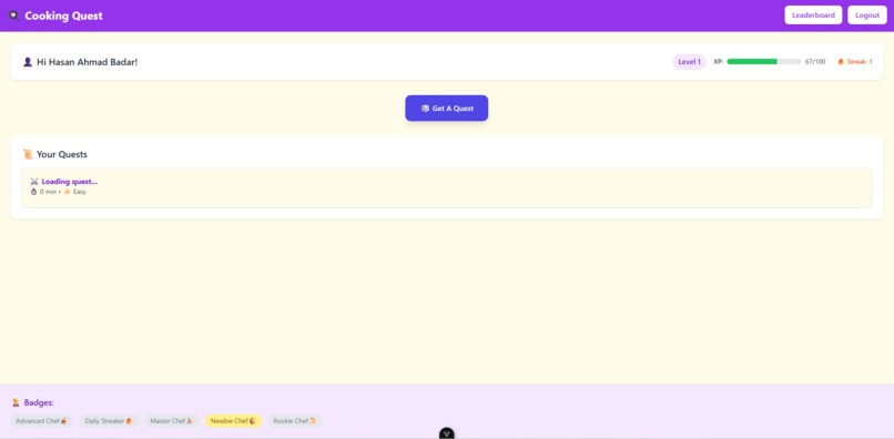 Cooking_Quest – screenshot 1