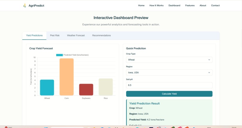 AgriPredict-Crop Yield & Pest – screenshot 3