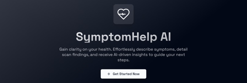 SymptomHelp AI – screenshot 1