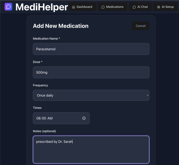 MediHelper – screenshot 3