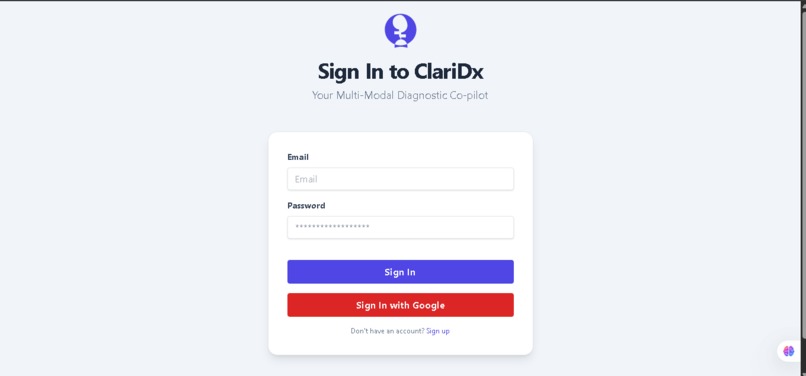 ClariDx – screenshot 2