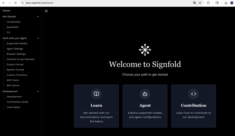 Signfold – screenshot 2