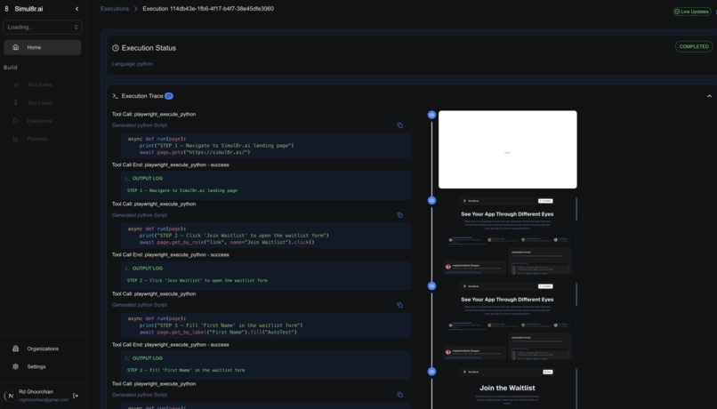 simul8r.ai – screenshot 3