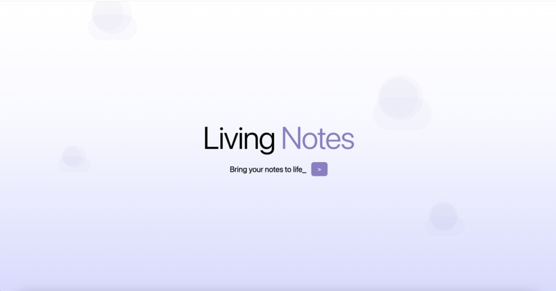 LivingNotes – screenshot 1