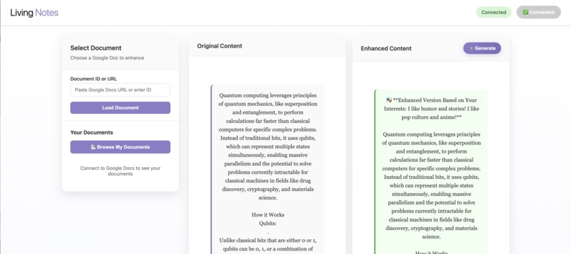 LivingNotes – screenshot 3