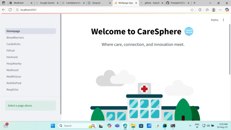 CareSphere – screenshot 1