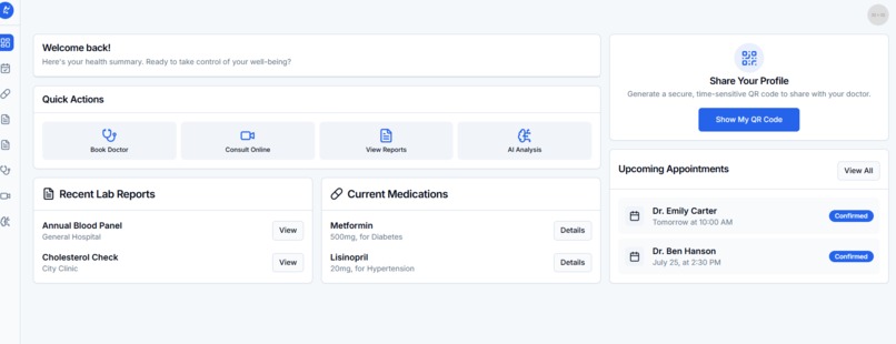 HealthVision – Smart Healthcare Made Simple.  – screenshot 1