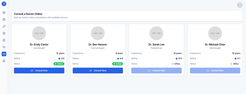 HealthVision – Smart Healthcare Made Simple.  – screenshot 3