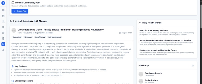 HealthVision – Smart Healthcare Made Simple.  – screenshot 7