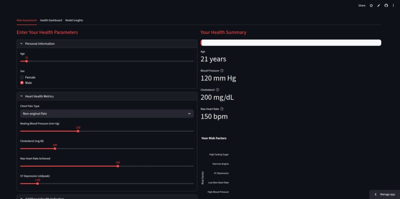 Heart Disease Risk Detector – screenshot 3