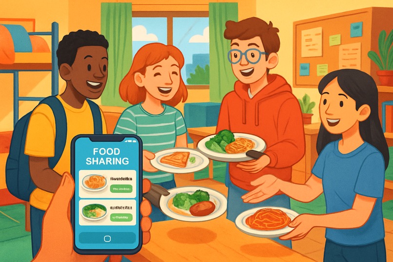 DormShare: Campus Food Waste Reduction App – screenshot 2