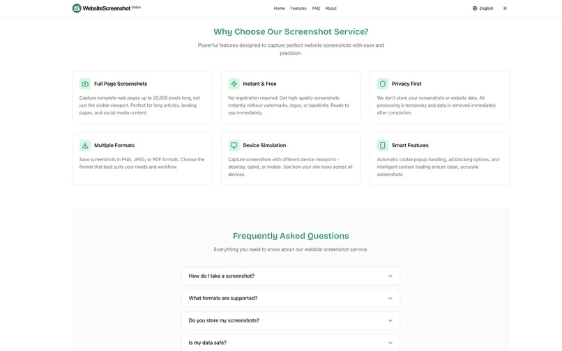 Website Screenshot Online – screenshot 3