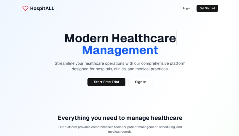 HospitAll – screenshot 1