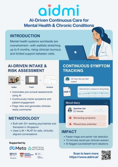 AidMi - AI clinical agent for mental health & chronic care – screenshot 1