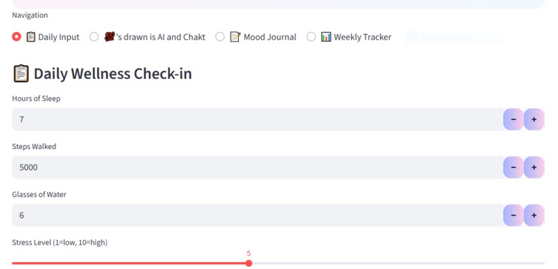  Personalized Lifestyle Coach – screenshot 3