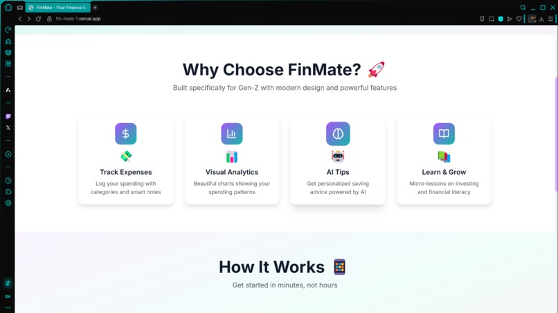 FinMate – Your AI-Powered Financial Companion – screenshot 3
