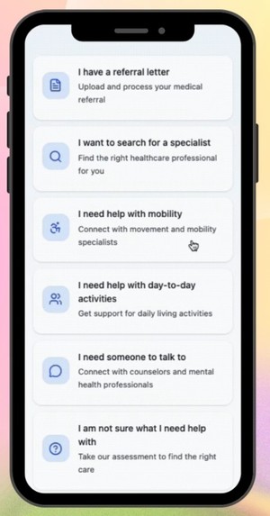 Carematch – screenshot 1