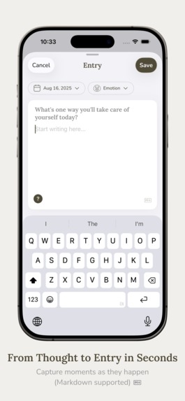 Inkwell: Micro Journaling – screenshot 1