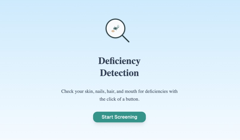 DeficiencyDetect – screenshot 1