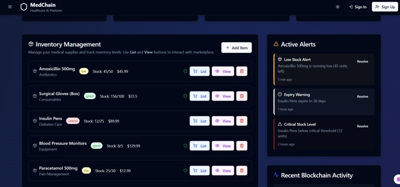 MedChain – screenshot 9