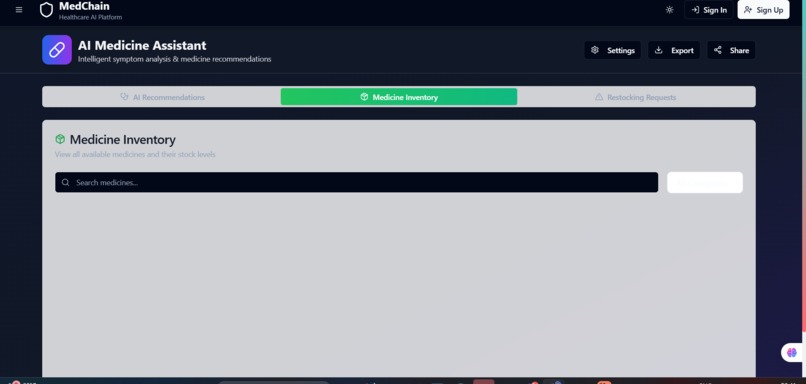 MedCHAIN – screenshot 13