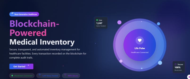MedCHAIN – screenshot 1