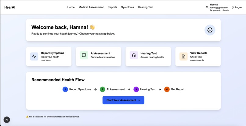 HearAI – screenshot 1