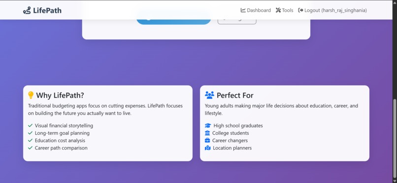 LifePath – screenshot 2