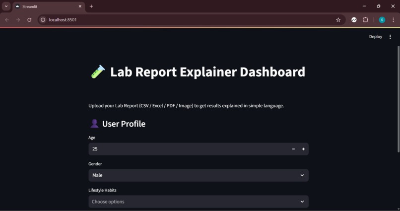 lab-report-explainer – screenshot 3
