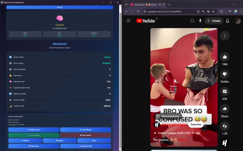 NeuroScroll – screenshot 1