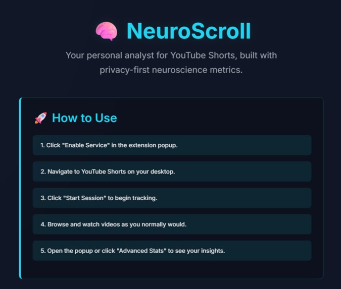 NeuroScroll – screenshot 2