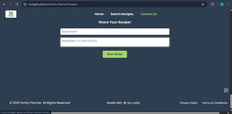 Pantry Planner – screenshot 6