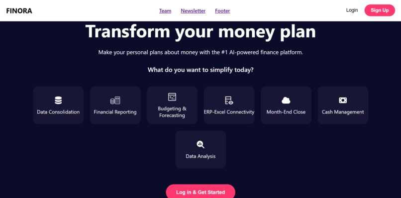 Finora  – screenshot 2